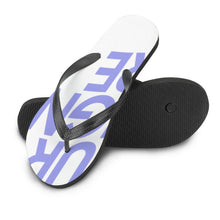 Cargar imagen en el visor de la galería, Chanclas para Playa Verano Mujer Hombre Adulto FS0807016 Personalizadas con Impresión Completa con Foto Logo Patrón Texto