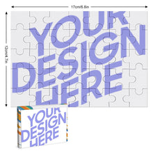 Cargar imagen en el visor de la galería, Juego de Rompecabezas de Madera Versión Horizontal Puzzle GY0907009 Personalizado Impresion Completa de Una Imagen con Foto Logo Patrón Texto