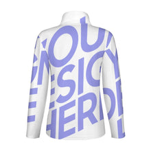 Cargar imagen en el visor de la galería, Chaqueta Deportivo / Top Deportivo de Yoga Manga Larga con Cremallera para Deporte Correr para Mujer SDS007 Personalizada con Impresión Completa de Una Imágenes con Foto Logo Patrón Texto