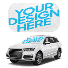 Cargar imagen en el visor de la galería, Sombrilla parasol para coche personalizado con patrón foto texto