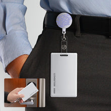 Cargar imagen en el visor de la galería, Carrete Plástico Retráctil de Soporte de Tarjeta de Identificación / Clip de Insignia JJ0529008 Personalizado Impresion Completa de Una Imagen con Foto Logotipo Patrón Texto