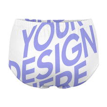 Cargar imagen en el visor de la galería, Braguitas Suaves para Niñas / Ropa Interior para Niños CA Personalizada con Impresión Completa de Una Imagen con Foto Logo Patrón Texto
