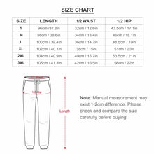 Cargar imagen en el visor de la galería, Pantalones de chándal con estampado completo para mujeres con estampado de una sola imagen personalizada con logotipo texto patrón fotos