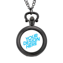 Cargar imagen en el visor de la galería, Reloj de Bolsillo de Aleación con Impresión Digital de Diseño Personalizado Online
