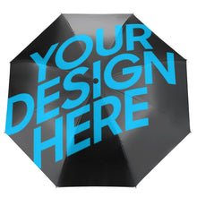 Cargar imagen en el visor de la galería, Paraguas Reverso del Coche con Diseño Personalizado Personalizada de Tus Imágenes o Nombres