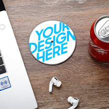 Cargar imagen en el visor de la galería, Posavasos estilo CD JJ0520074 con Diseño Personalizado Personalizada de Tus Imágenes o Nombres,Texto