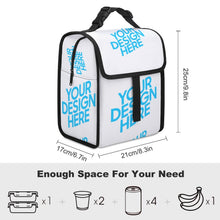 Cargar imagen en el visor de la galería, Bolsa del Almuerzo de Poliéster con Diseño Personalizado de Tu Imagen Online