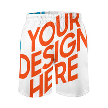 Cargar imagen en el visor de la galería, Pantalones cortos de playa con bolsillos de verano para hombre FS0815005 Personalizados con Impresión Completa con Foto Logo Patrón Texto