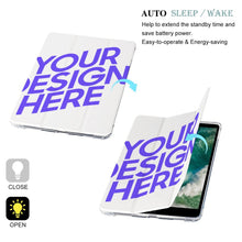 Cargar imagen en el visor de la galería, Funda para tableta iPad Funda con teclado Funda protectora para iPad 10. generación / iPad 2017 2018 Air1 Air2 / iPad Pro / iPad Air3 personalizado con patrón foto texto