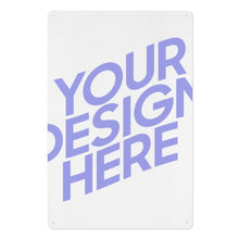 Cargar imagen en el visor de la galería, Cuadro Colgante Decorativo en Hierro / Cuadros de Hierro Pared 30x20cm (Versión Vertical Grueso) GY09031070 Personalizado Impresion Completa de Una Imagen con Foto Logo Patrón Texto