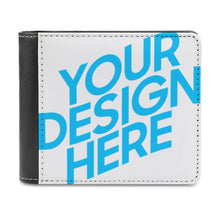 Cargar imagen en el visor de la galería, Cartera Monedero Billetera de PU para hombre y mujer XB0608010 Personalizada con Foto, Texto o Logo
