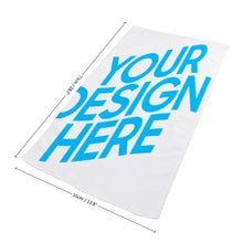 Cargar imagen en el visor de la galería, Toalla de Baño de Fibra Extrafina JJ0519045 Personalizada con Impresión Completa con Foto Logo Patrón Texto