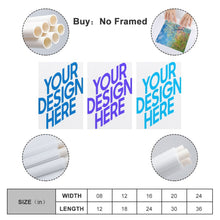 Cargar imagen en el visor de la galería, Cuadros Imágenes Pintura de Múltiples Diseños Impresión Cuadrado Póster Colgante de 3 Paneles 3 Unidad Pintura de Lienzo Para una sola foto (Vertical2:3) Personalizado Personalizada con Foto, Texto o Logo