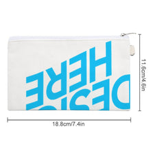 Cargar imagen en el visor de la galería, Cartera Monedero Billetera de lienzo con cremallera para hombre y mujer XB0608009 Personalizada con Foto, Texto o Logo