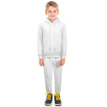 Cargar imagen en el visor de la galería, Traje de sudadera de dos piezas casual con estampado capucha para adolescentes hombre FS0823050 Personalizado con Impresión Frontal de dos imágenes con Foto Logo Patrón Texto