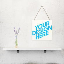Cargar imagen en el visor de la galería, Cartel de Madera con Impresión Directa UV de Diseño Personalizado con Tus Patrones o Textos