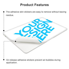 Cargar imagen en el visor de la galería, Adhesivo decorativo Funda Pegatinas para ordenador portátil compatible con MacBook Personalizada con Foto Texto o Logo
