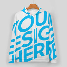 Cargar imagen en el visor de la galería, Conjuntos de sudadera y pantalones deportivos para mujeres y hombres personalizado con patrón foto texto (impresión de imagen única)