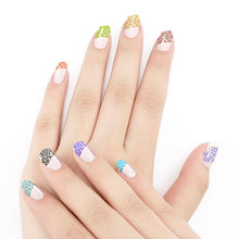 Cargar imagen en el visor de la galería, Pegatinas de Esmaltes de Uñas / Tiras de Uñas Envolturas Completas Autoadhesivas BG1604007 Personalizadas con impresión completa de múltiples imágenes con Foto Logo Patrón Texto