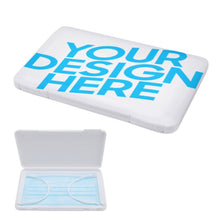 Cargar imagen en el visor de la galería, Caja de Almacenaje de Mascarillas con Diseño Personalizado Personalizada de Tus Imágenes o Textos