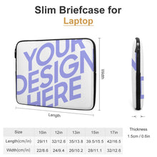 Cargar imagen en el visor de la galería, Bolsa para Portátil imperable con cremallera sin asa 3C0703000 Personalizada de una imagen con Foto Logo Patrón Texto