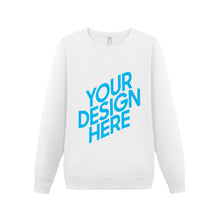 Cargar imagen en el visor de la galería, Sudadera cuello redondo de algodón para Hombres FS0816013 Personalizada con Impresión Delantera con Foto Logo Patrón Texto