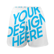 Cargar imagen en el visor de la galería, Pantalones de playa / shorts de baño cortos de secado rápido para mujer YH32 Personalizados con Impresión Completa de una imagen con Foto Logo Patrón Texto