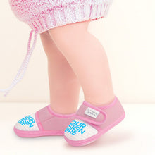 Cargar imagen en el visor de la galería, Zapatos de bebé niñas recién nacidos invierno FS0806025 Personalizado Personalizada con Foto, Texto o Logo
