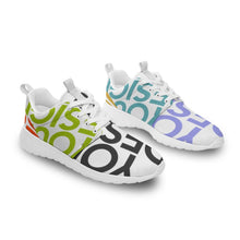 Cargar imagen en el visor de la galería, Zapatos Deportivos de moda Diseño Asimétrico para Mujer Hombre FS0806015 Personalizados con Impresión Completa con Foto Logo Patrón Texto