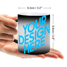 Cargar imagen en el visor de la galería, JJ0520020 Taza Cerámica Cambiante de Color con Diseño Personalizado Personalizada con Foto, Texto o Logo