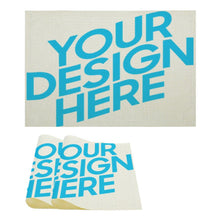 Cargar imagen en el visor de la galería, JJ0519152 Impresión a una cara mantelería o mantel de lino Personalizado con Foto o Mensajes de Texto