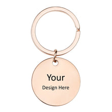 Cargar imagen en el visor de la galería, Llavero Redondo / Llavero de Hueso / Corazón / Gato / Estrella JJ0529156 Grabado Personalizado con Texto Nombre