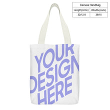 Cargar imagen en el visor de la galería, Bolsa de lona con bolsillo interior Estampado a una cara XB0601004 Personalizada con Foto Logo Patrón Texto
