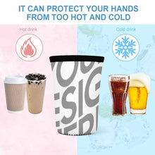 Cargar imagen en el visor de la galería, Fundas Aislantes 3 Piezas para Taza de Café Vaso Botella Impermeables Reutilizables JJ0520232 Personalizadas con Impresión Completa de Múltiples Imágenes con Foto Logo Patrón Texto