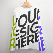 Cargar imagen en el visor de la galería, Sudadera / Camiseta manga larga bolsillo pecho para hombre ELREV2 Personalizada con Impresión Completa de múltiples imágenes con Foto Logo Patrón Texto