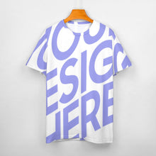 Cargar imagen en el visor de la galería, Camiseta algodón puro estampado manga corta para hombre ay001 Personalizada con Impresión Completa de una imagen con Foto Logo Patrón Texto