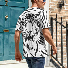 Cargar imagen en el visor de la galería, Camiseta Manga Corta Suave Casual de Verano para hombre NT Personalizada con Impresión Completa de una imagen con Foto Logo Patrón Texto