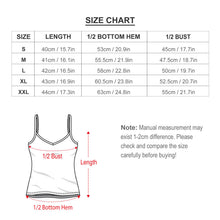 Cargar imagen en el visor de la galería, Camisola Tirante de Cuello en V para Mujer NZ119 Personalizada con impresión completa con Foto Logo Patrón Texto