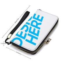 Cargar imagen en el visor de la galería, Cartera Larga (Versión Horizontal) de PU con Diseño Personalizado de Tus Imagenes o Textos Online