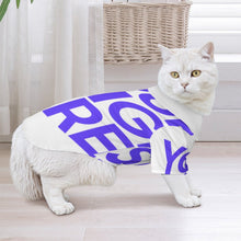Cargar imagen en el visor de la galería, Camisas de verano para mascotas LM027 Camisa con estampado de perro y gato de estilo hawaiano transpirable fresca personalizado con patrón foto texto (impresión de imagen única)