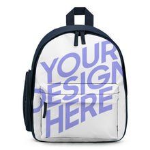 Cargar imagen en el visor de la galería, Mochila Infantil Sencilla Mochial de Estudiante Capacidad Grande con Estampado para Niños Niñas XB0604091 Personalizada de una sola imagen con Foto Logo Patrón Texto