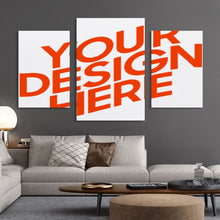 Cargar imagen en el visor de la galería, Combo de 3 Cuadros Colgantes con Diseño Personalizado de Tus Fotos o Textos