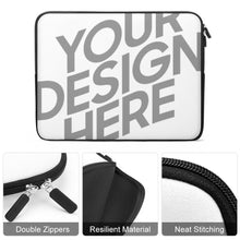 Cargar imagen en el visor de la galería, Bolsa para Portátil impermeable con cremallera sin asa 3C0703000 Personalizada de múltiples imágenes con Foto Logo Patrón Texto