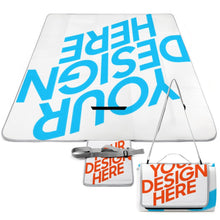 Cargar imagen en el visor de la galería, Manta de pícnic Alfombra para parque picnics camping viajes al aire libre impermeable a prueba de arena HW1702002 Q003 Personalizado Personalizada con Foto, Texto o Logo