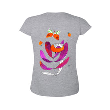 Cargar imagen en el visor de la galería, Camiseta de manga corta Deportiva para Mujer de Algodón FS0803018 Personalizada con Impresión Delantera y Trasera con Foto Logo Patrón Texto