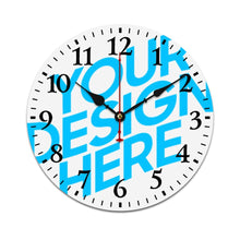 Cargar imagen en el visor de la galería, Reloj en Pared de Madera con Impresión UV GY0903007 de Diseño Personalizado con Tus Imágenes o Nombres