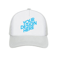 Cargar imagen en el visor de la galería, Gorra de Béisbol de Goma para hombre uso diario con abertura para coleta, cómoda, deportiva Personalizado Personalizada con Foto, Texto o Logo