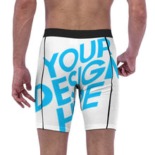 Cargar imagen en el visor de la galería, Ropa Interior Deportiva / Pantalones Cortos de Deporte para Hombre K40 Personalizada de Foto Logo o Texto con Imagen Única