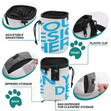 Cargar imagen en el visor de la galería, Paquete de entrenamiento para mascotas Bolso para perros y gatos A007 Personalizada Personalizado con Foto o Mensajes de Texto