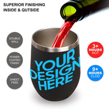 Cargar imagen en el visor de la galería, Copa aislada de acero inoxidable Personalizada de Tus Fotos o Textos Online